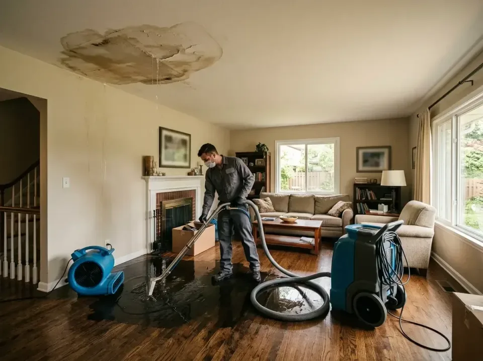 attic-pipe-burst-ceiling-drip-008 — frequently asked questions, Water Damage Restoration & Carpet Care in Palm Springs, CA